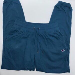 Champion Men's Small Dark Blue Classic Fleece Jogger Sweatpants